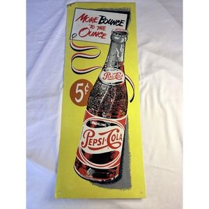 Vintage pepsi cola sign